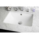 American Imaginations AI-1828 Birch Wood-Veneer Vanity Set, Color- White