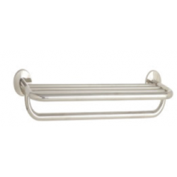 Seachrome 700 Series Towel Shelf and Bar, Mounting Centers x 9-1/4" D