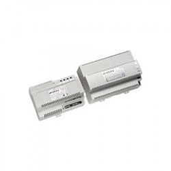Ekey 101559 UPS DRM 230 VAC/12 VDC/5 A + REBAT 4 AH, UPS DIN-RAIL-Mounted, 6 HP + 9 HP