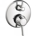Hansgrohe 15753 Ecostat Classic Thermostatic Trim w/ Volume Control & Diverter, Round