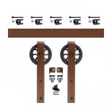 Custom Service Hardware QG.FR1300.HK5.09 Hook Strap Kit w/ 3 in. Wheel
