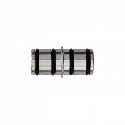 Custom Service Hardware NT.1405.SS Round Rail Connector, Stainless Steel