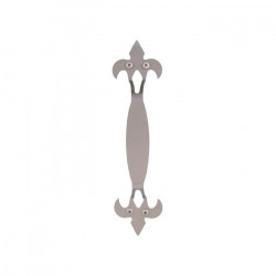 Custom Service Hardware QG.1299.01 11" x 2 3/4" x 1-1/2" Fleur-de-Ls Handle