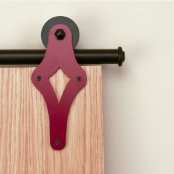 Custom Service Hardware QG.1310.PL.11-NR Palm-Leis Hardware Short Bracket Kit Barn Red
