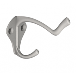 PDQ 90 Coat Hook Finish-Satin Chrome