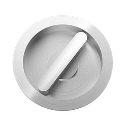 Accurate Lock & Hardware 24R Series Round Flush Pull
