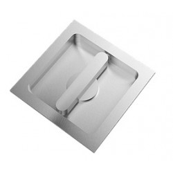 Accurate Lock & Hardware 24S Series Square Flush Pull