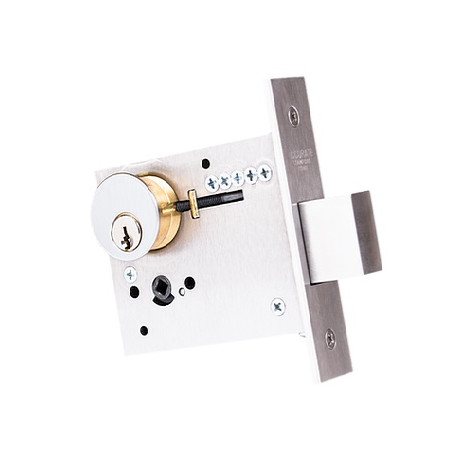 Accurate Lock & Hardware LRAL Ligature Resistant Auxiliary Lockset, Backset - 2-3/4"