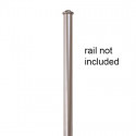 Custom Service Hardware QG.1300.RS. Round Stick Hardware Short Bracket Kit