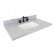 Bellaterra 430002-37 37" Granite Top With Rectangle Sink