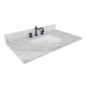Bellaterra 430002-37 37" Granite Top With Rectangle Sink