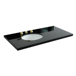 Bellaterra 430001-43L 43" Counter top And Single Oval Left Sink
