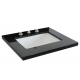 Bellaterra 430002-25 25" Countertop And Single Rectangle Sink