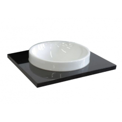 Bellaterra 430003-25 25" Countertop And Single Round Sink