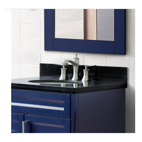 Bellaterra 2212 Aversa Double Handle Widespread Bathroom Faucet with Drain Assembly