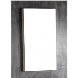Bellaterra 500821 Wood Framed Mirror, Finish- Gray Brownish Oak