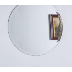 Bellaterra 808312A-M 22'' Round Frameless Mirror, Mount Type- Horizontal & Vertical