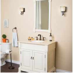 Bellaterra 205036 36 In Single Sink Vanity-Wood