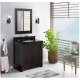 Bellaterra 400100-BA 31" Single Vanity In Brown Ash