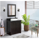 Bellaterra 400100-BA 31" Single Vanity In Brown Ash