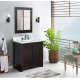 Bellaterra 400100-BA 31" Single Vanity In Brown Ash