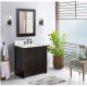 Bellaterra 400100-BA 31" Single Vanity In Brown Ash