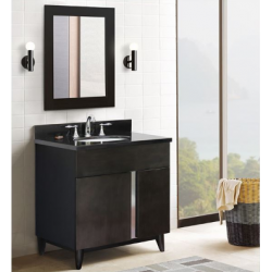 Bellaterra 400200-SB 31" Single Vanity In Silvery Brown