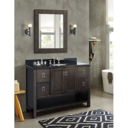 Bellaterra 400300-SB 49" Single Vanity In Silvery Brown