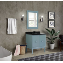 Bellaterra 400400-AB 31" Single vanity in Aqua Blue