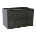 Bellaterra 400501-LY 36" Single Vanity In Linen Gray Finish - Cabinet Only