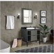 Bellaterra 400502-LY 37" Single vanity in Linen Gray
