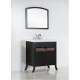 Bellaterra 500823A Single Sink Vanity, Finish - Gray Brownish Oak