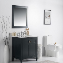 Bellaterra 77613 31" Single Vanity White Marble Top