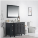 Bellaterra 77614 49" Single Vanity White Marble Top
