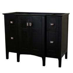 Bellaterra 77614 48" Single Vanity-Dark Gray-Cabinet Only