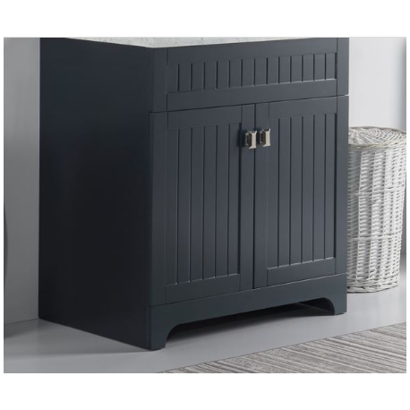 Bellaterra 77615 30" Single Vanity Cabinet Only
