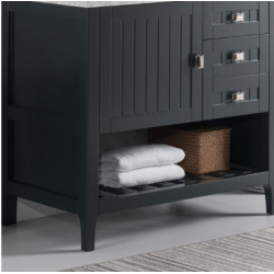 Bellaterra 77616-36 36" Double Vanity Cabinet Only
