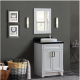 Bellaterra 400700-25-WH 25" Single Sink Vanity In White Finish