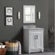Bellaterra 400700-25-WH 25" Single Sink Vanity In White Finish