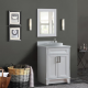 Bellaterra 400700-25-WH 25" Single Sink Vanity In White Finish