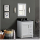 Bellaterra 400700-31-WH 31" Single Sink vanity In White Finish