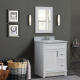 Bellaterra 400700-31-WH 31" Single Sink vanity In White Finish