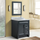 Bellaterra 400700-31-DG 31" Single Sink Vanity In Dark Gray Finish