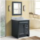 Bellaterra 400700-31-DG 31" Single Sink Vanity In Dark Gray Finish