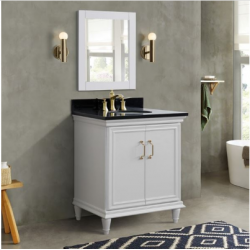 Bellaterra 400800-31-WH 31" Single Vanity In White Finish