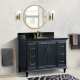 Bellaterra 400800-49S-DG 49" Single Sink Vanity In Dark Gray Finish