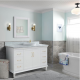 Bellaterra 400800-61S-WH 61" Single Vanity In White Finish