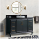 Bellaterra 400800-61S-DG 61" Single Sink Vanity In Dark Gray Finish