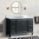 Bellaterra 400800-61S-DG 61" Single Sink Vanity In Dark Gray Finish