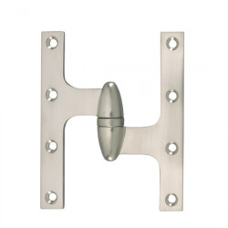 Gruppo Romi F1007 Olive Knuckle Solid Forged Brass Hinge, Size - 6.0" L x 5.0" W
